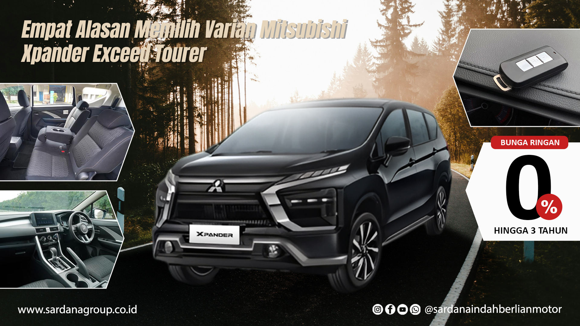 Empat Alasan Memilih Varian Mitsubishi Xpander Exceed Tourer